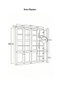 Hanah Home Lisa 1600-201 Armario multiusos Blanco